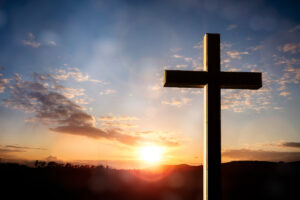 Cross on Easter Morning